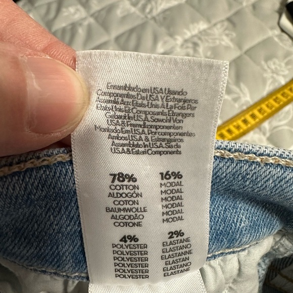 MOTHER The Insider Crop Step Fray Jeans, Size 33 (v) - Picture 10 of 13